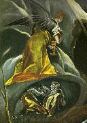El Greco christ on the mount of olives oil painting